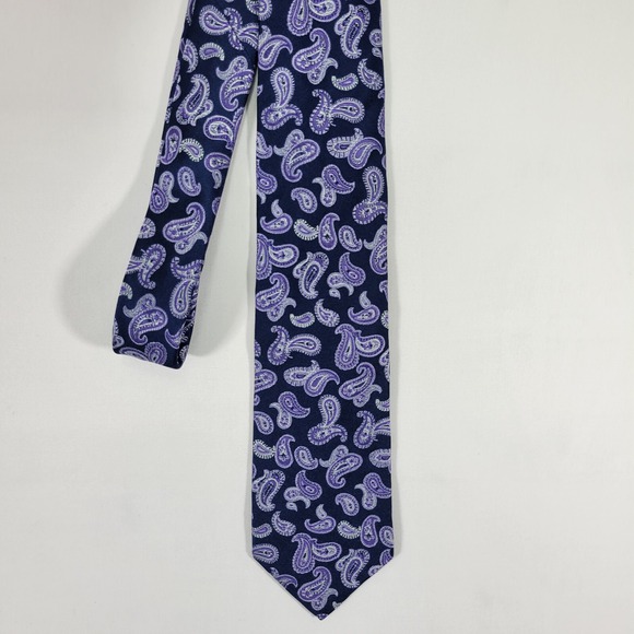 Brooks Brothers Other - Brooks Brothers 346 Men's Silk Neck Tie Purple Paisley /‎ 58"